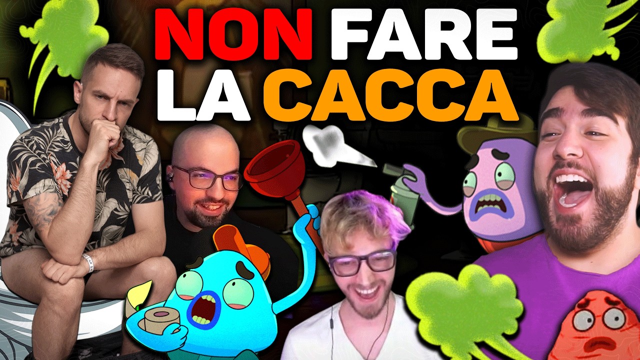 PROVA a NON FARE la CACCA 💩 con MASSEO, ROHN, MOLLU