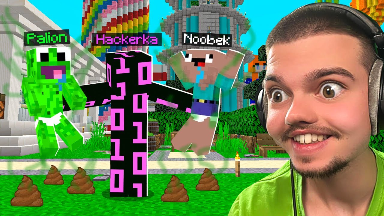 HACKERKA ZOSTAŁA RODZICEM małego NOOBKA i PALIONA na WOJANOWICACH!