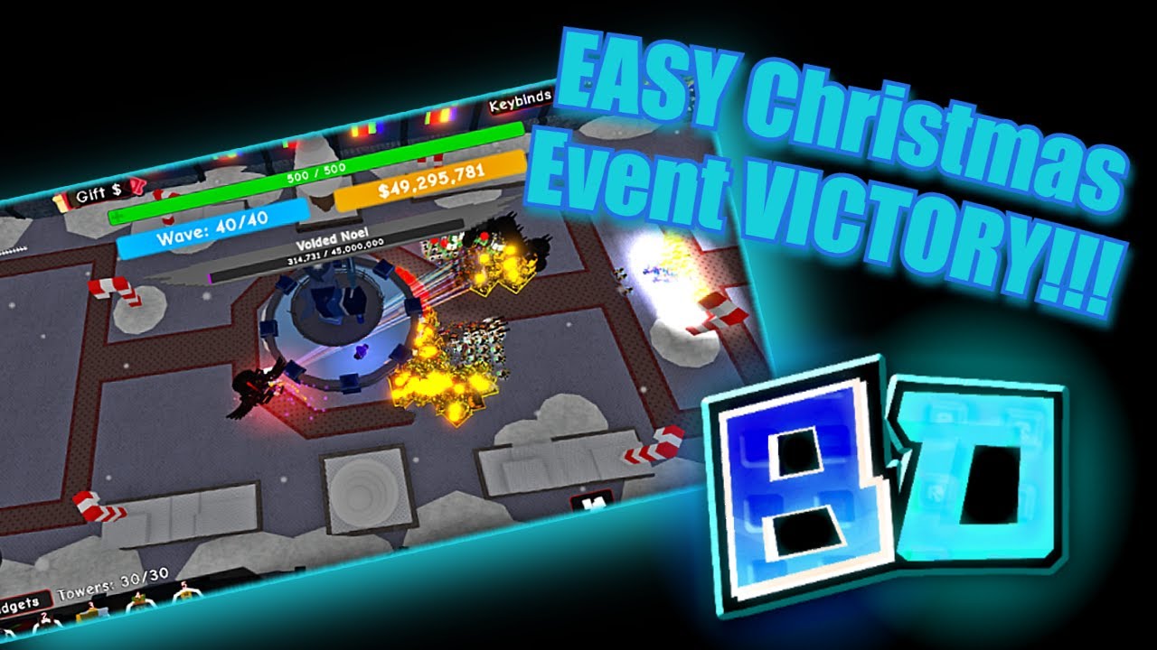 Beating the new Christmas event EASILY | Brick Defense