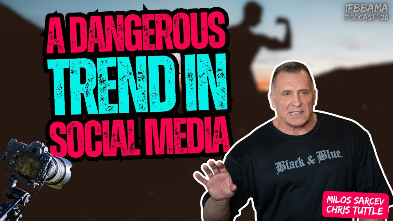 Steroid Use in Social Media | #28 IFBBAMA Podcast (Milos Sarcev and Chris Tuttle)