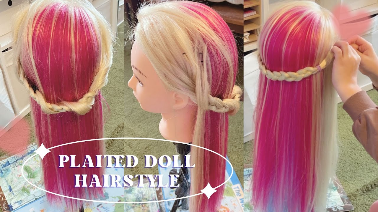 Cute Plaited Doll Hairstyle 💕 | Easy Hair Tutorial | Elenitsa's World