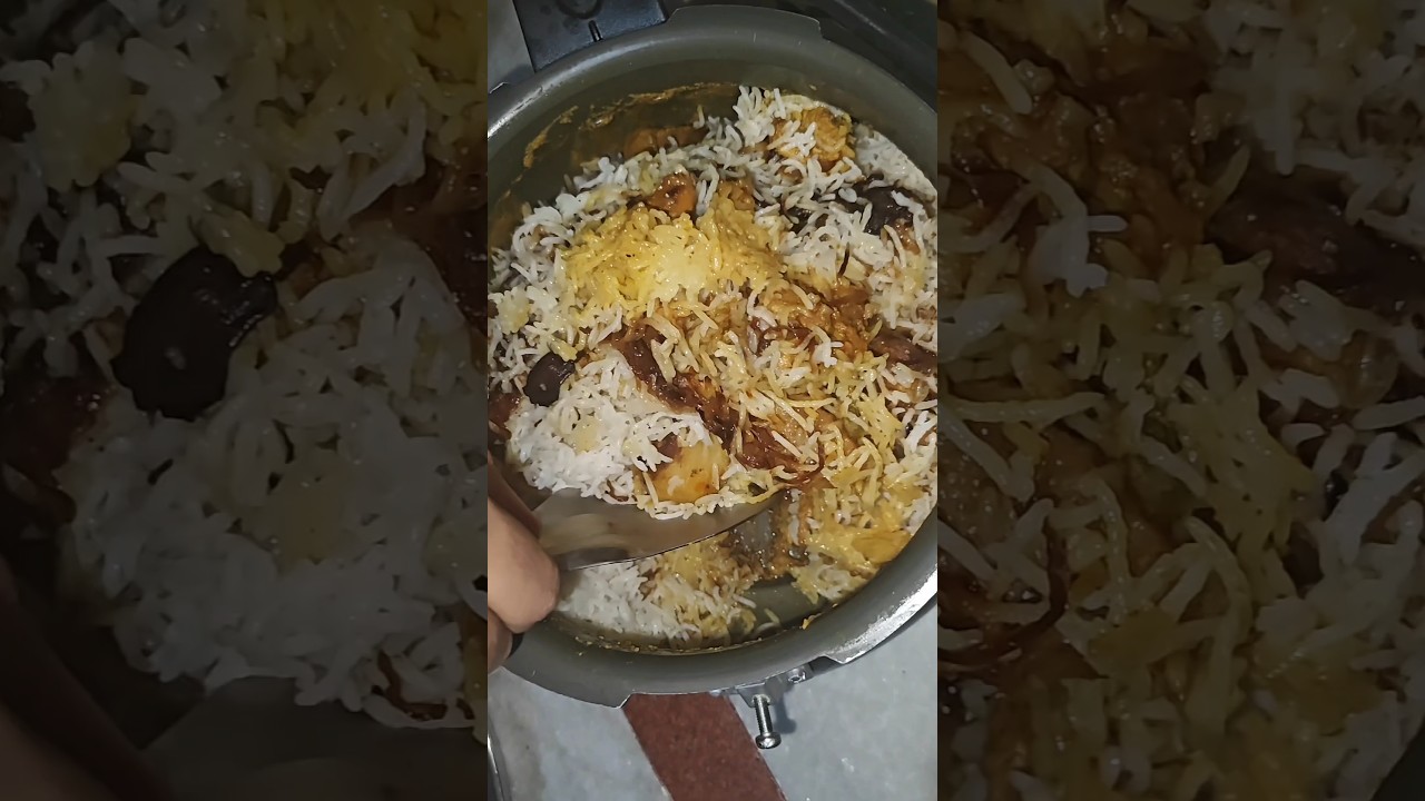 Forget restaurants—nothing beats hubby’s homemade biryani! 😍🍴 
