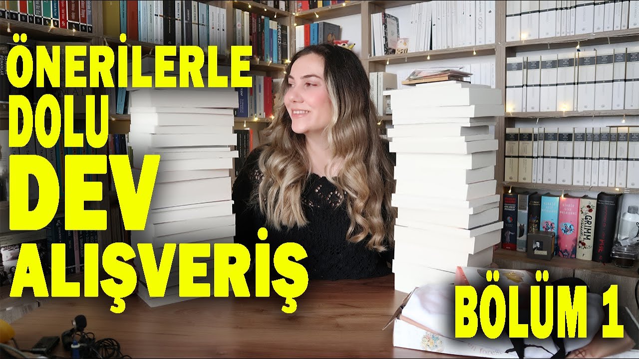 Dev Kitap Alışverişi Bölüm 1 📚 | 2024 yılı Kitap Önerileri |
