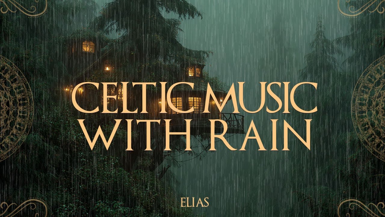 Medieval Celtic Music with Rain – Ancient Medieval Mood – Peaceful Sleep & Stress Relief