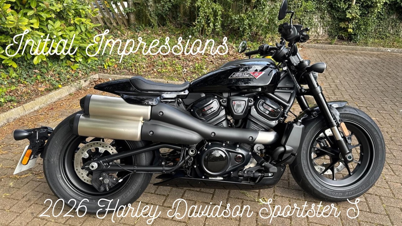 Initial Impressions: 2026 Harley Davidson Sportster S