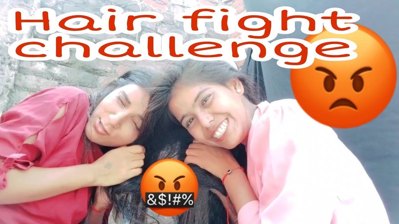 Hair fight challenge 🤬😱/real sound /official saru