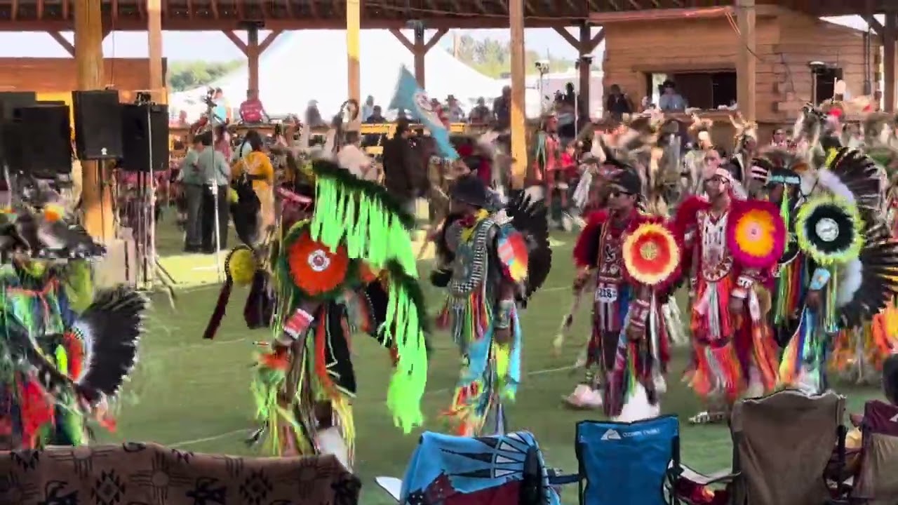 Grand Entry Poundmaker Cree First Nation Pow wow July 10, 2024