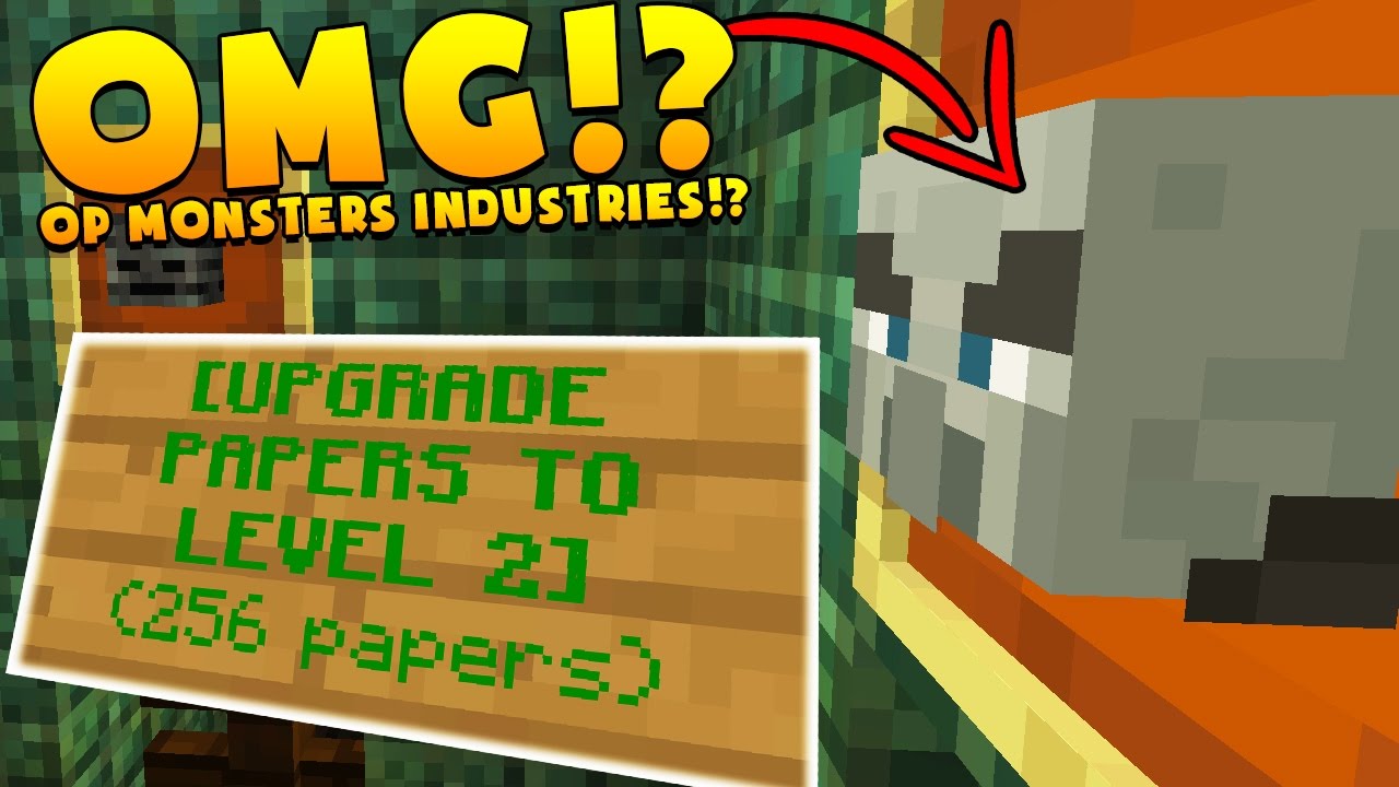 OP RAGE STRATEGY Minecraft MONSTERS INDUSTRIES 2.0 - EPIC SECRET UPDATED MAP | JeromeASF