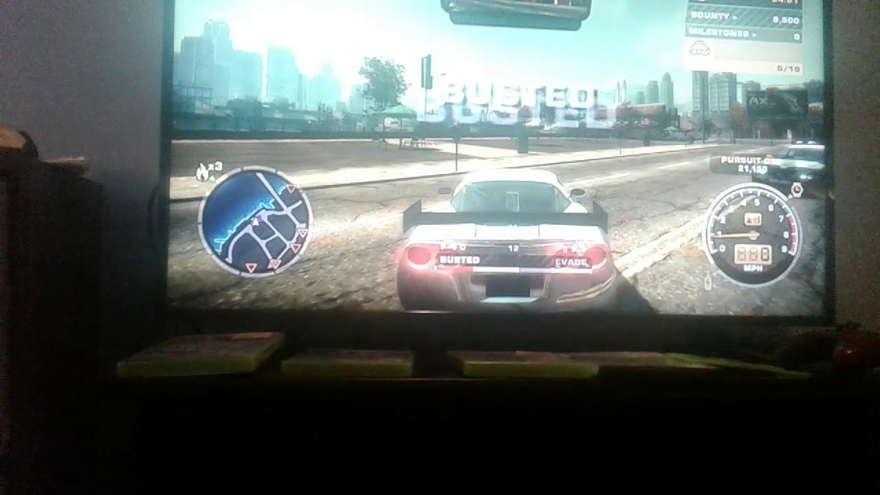 Need for speed most wanted busted scenes part 6