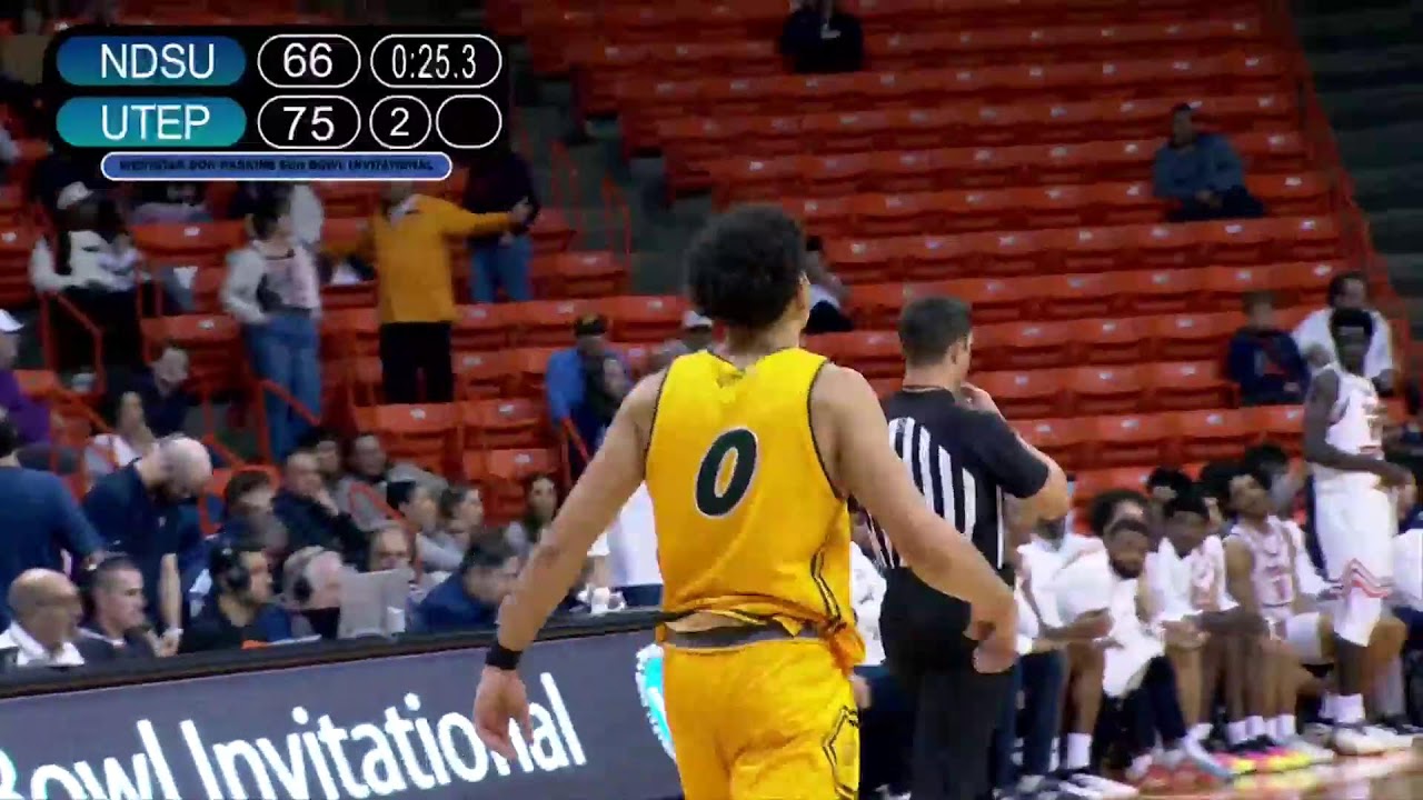 2025 WestStar Don Haskins Sun Bowl Invitational: UTEP vs North Dakota State