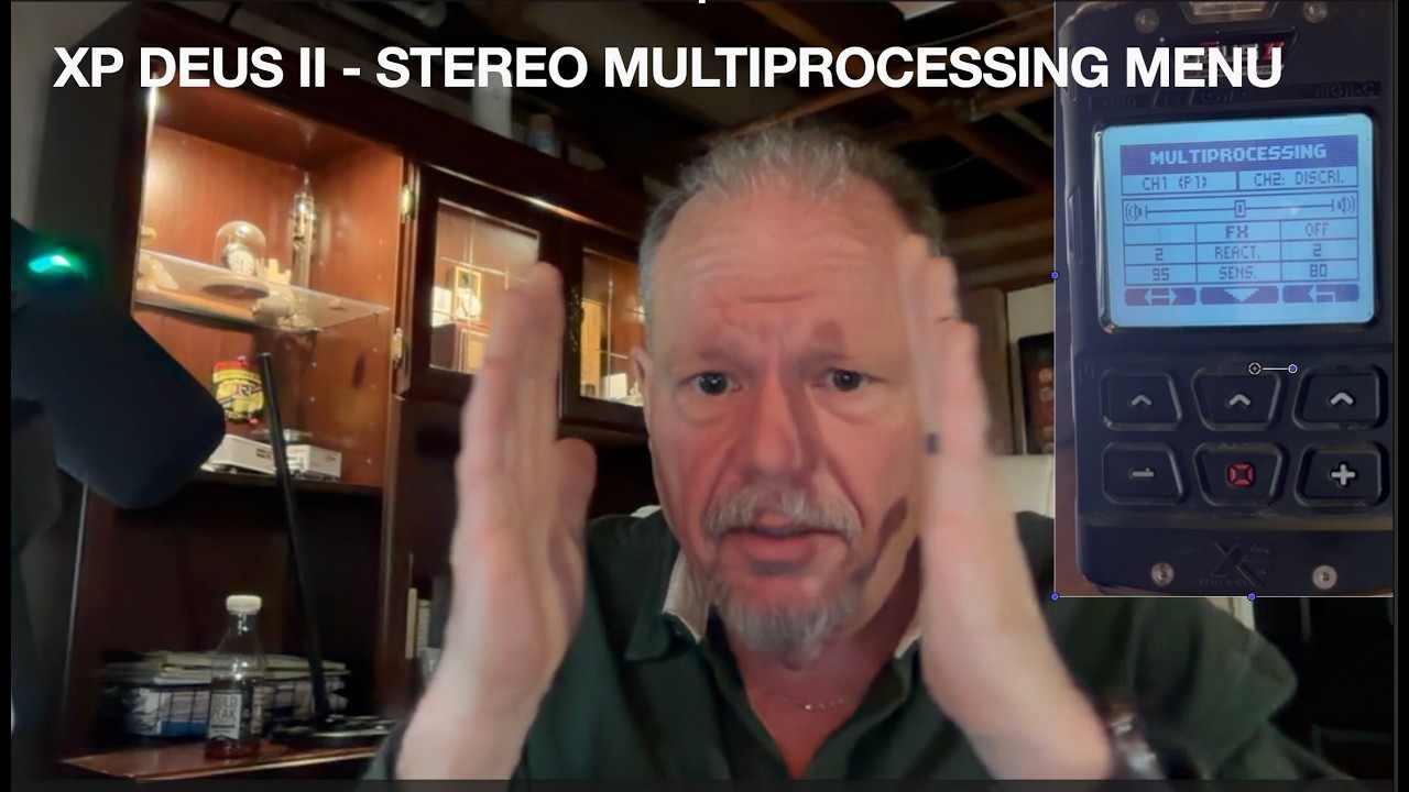 XP DEUS II 4.0 STEREO HEADPHONES MULTI-PROCESSING MENU EXPLAINED!!