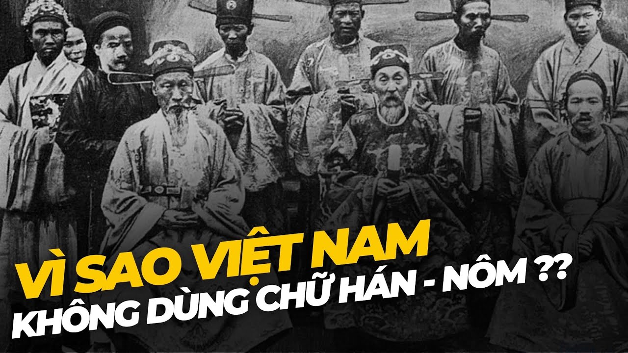 Vì sao Việt Nam bỏ chữ Hán Nôm?  Chữ Latin cứu vãn dân tộc như thế nào? | Hà Khanh Discovery