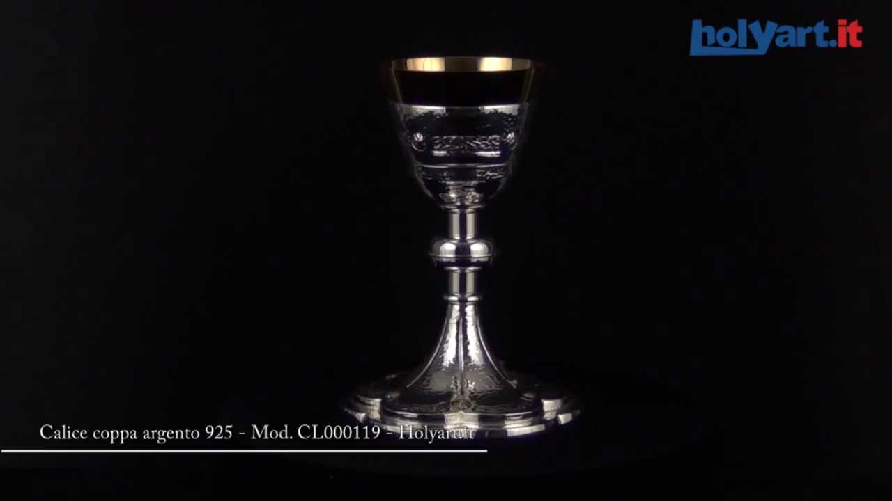 Calice coppa argento 925 e patena - Holyart.it