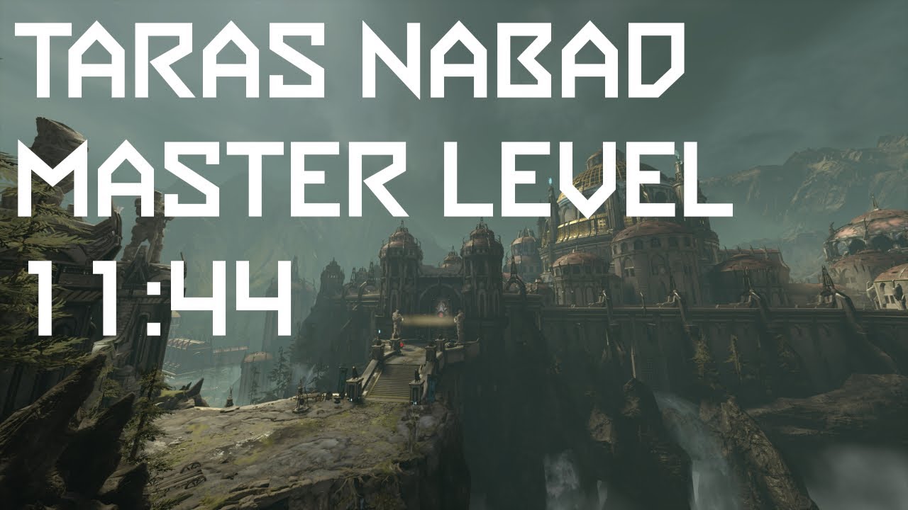 [WR] Doom Eternal: Taras Nabad Master Level Speedrun - 11:44