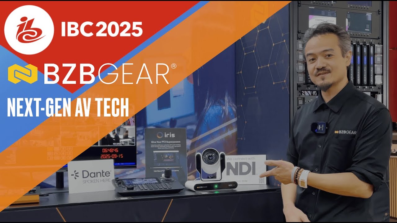 Inside the BZBGEAR Booth! IBC 2025 Amsterdam Product Highlights