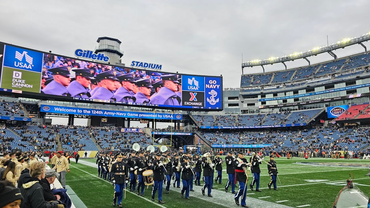 West Point March On by Corps of Cadets at the 2023 Army Navy Game