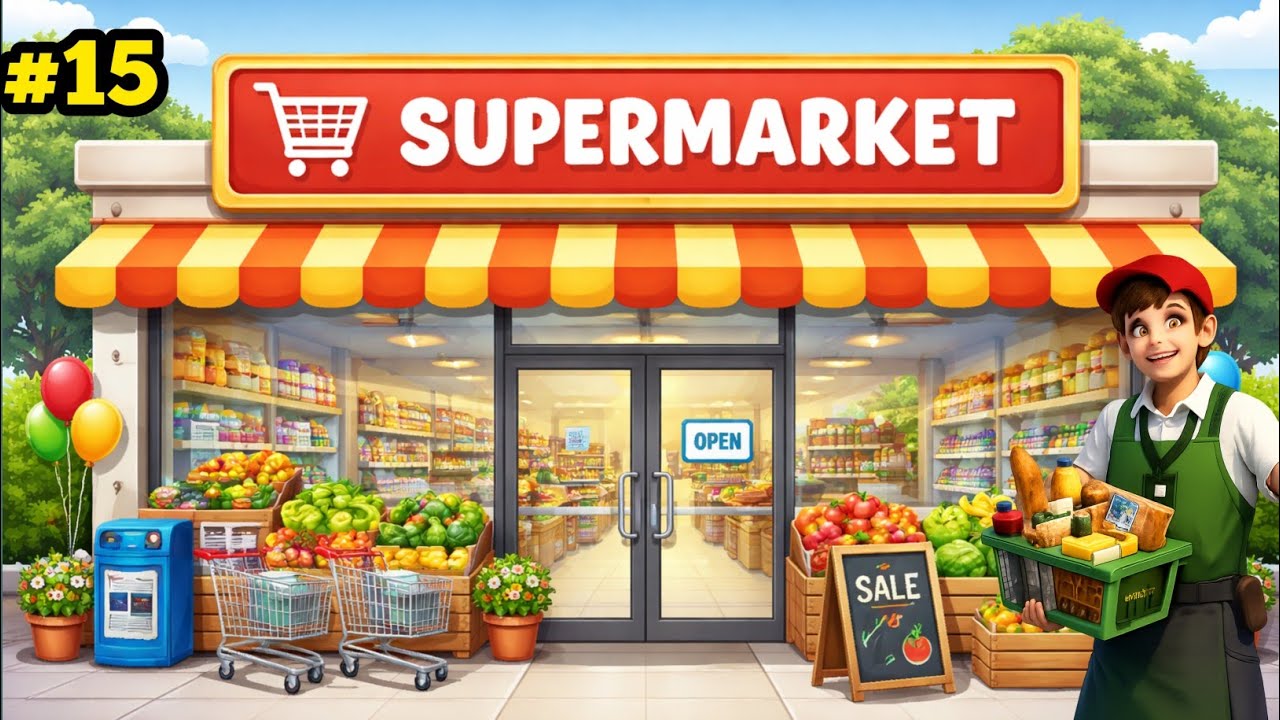MY SUPERMARKET SIMULATOR DAY 18 GAMEPLAY 