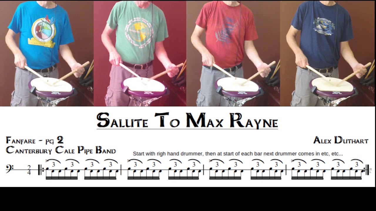 Duthart Fanfare: Salute To Max Rayne  -- An Invitation