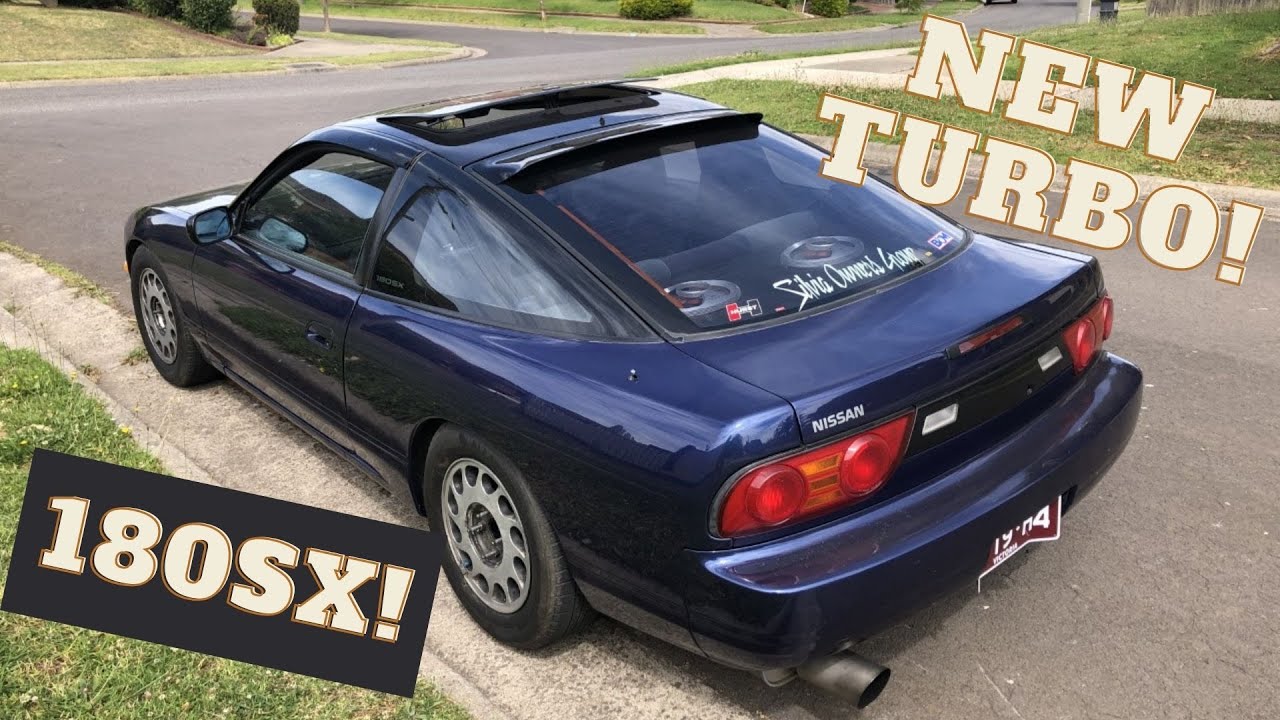 My 180sx gets a new s15 T28 turbo to get us out of trouble!