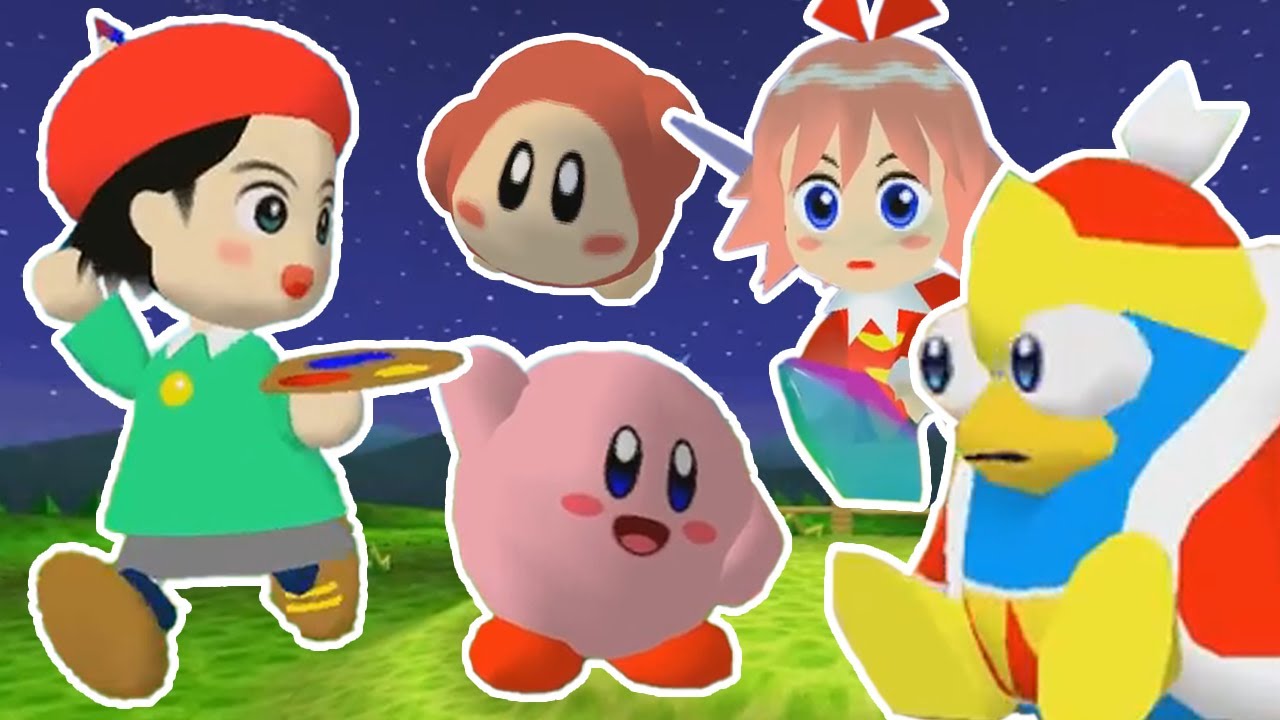 Выразительные кат-сцены Kirby 64