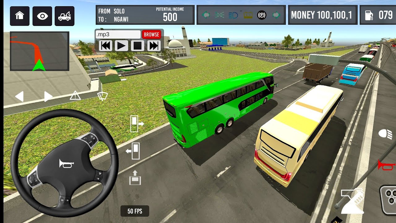 Euro coach bus simulator 🚌😍 newcoach bus simulator part- 4 Androidgameplay