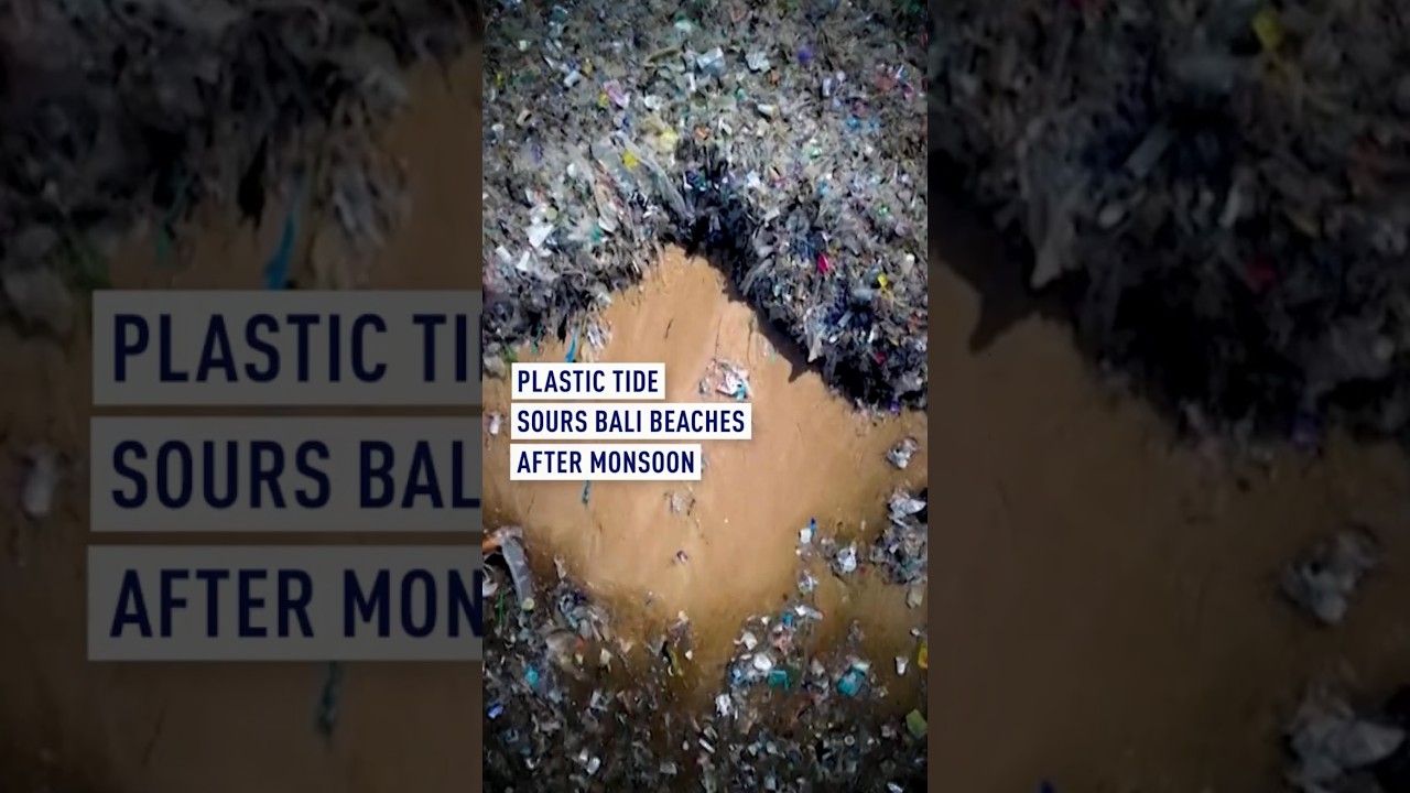 Cleaning the plastic tide from Bali’s beaches