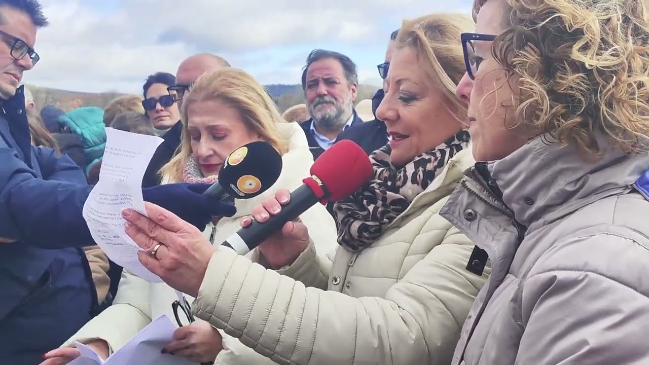 Ascensión Pérez y Laura Díez trasladan la emoción del Arca ante sus vecinos de Almarza y San Andrés