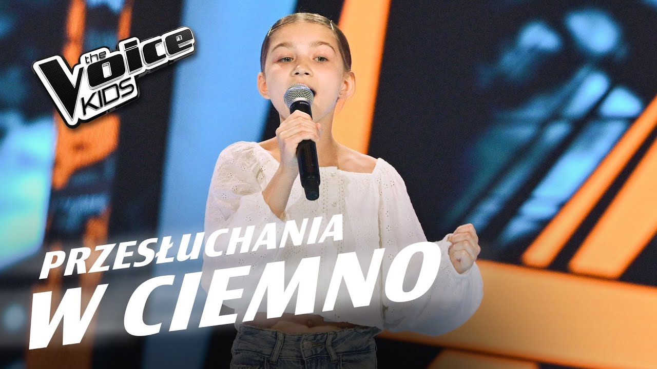 Laura Dyka - „Naprawdę chcę” - Przesłuchania w ciemno | The Voice Kids Poland 7