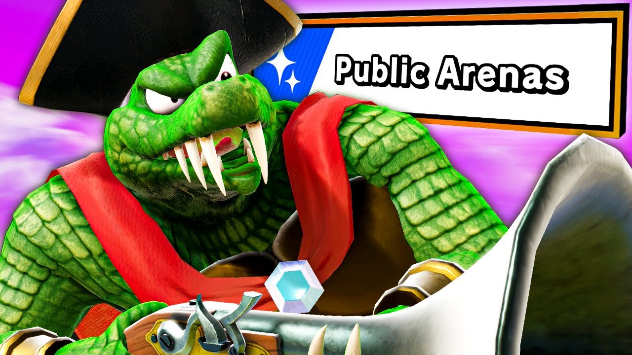 Invading Smash Bros Arenas with King K. Rool
