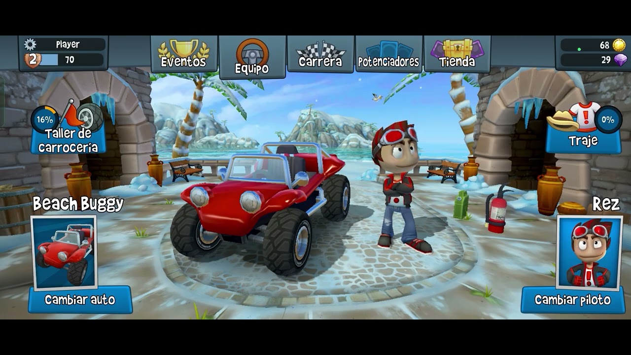 Yo jugando un juego de carreras 😸