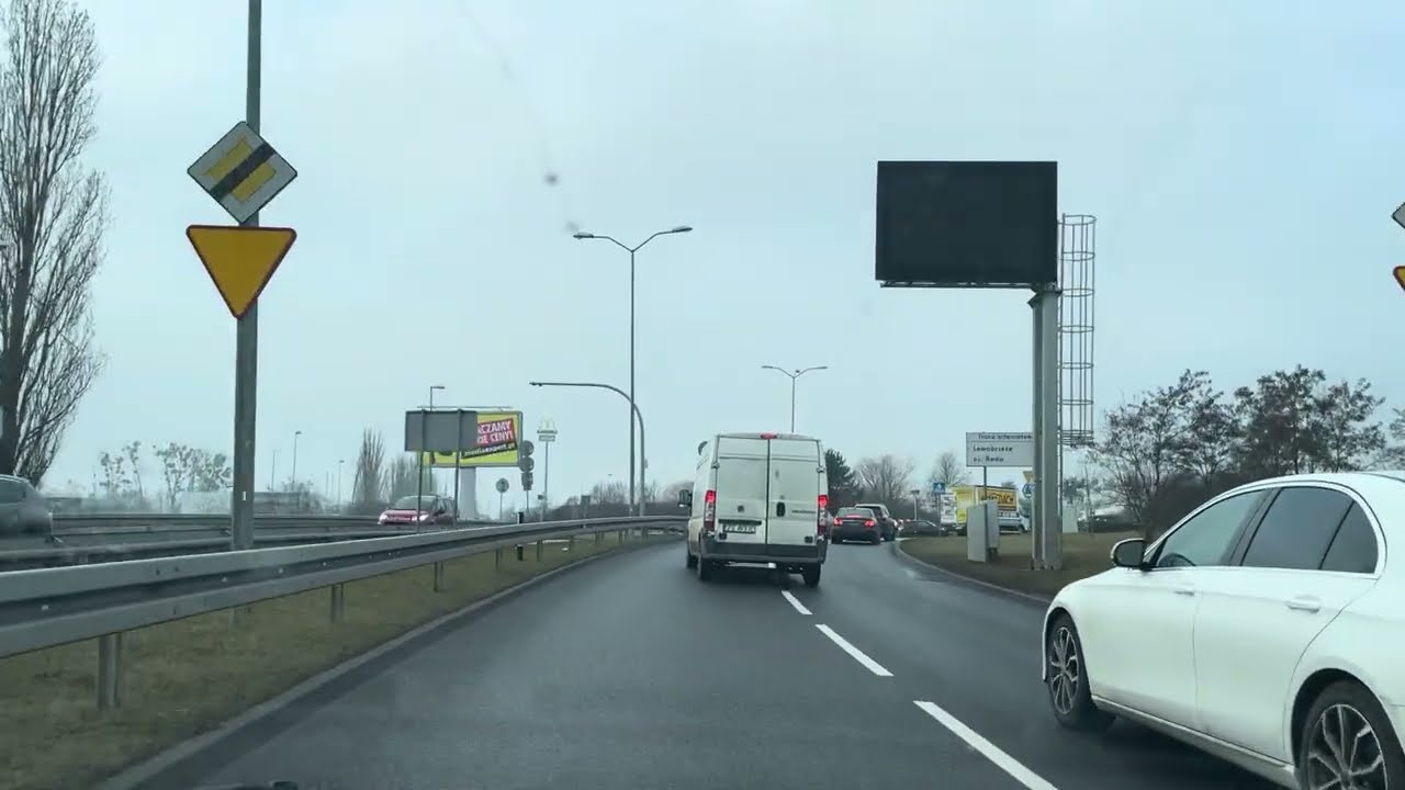 Krótki przejazd po Szczecinie Zdroje-Cukrowa