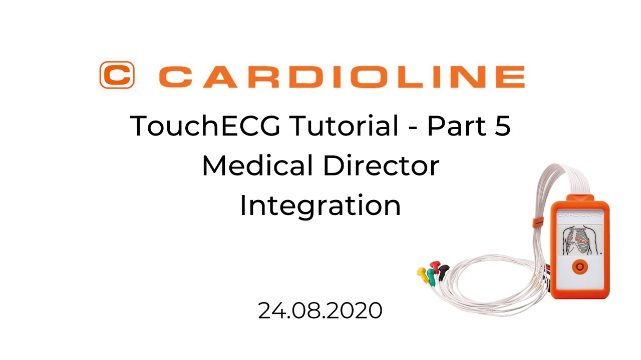 Cardioline Touch ECG Tutorial Part 5 - Medical Director Integration