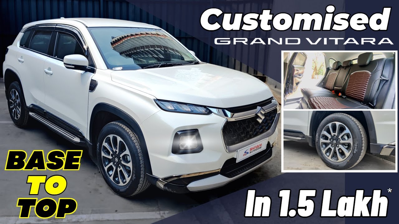 Grand Vitara Base Model Accessories with PRICE 🔥