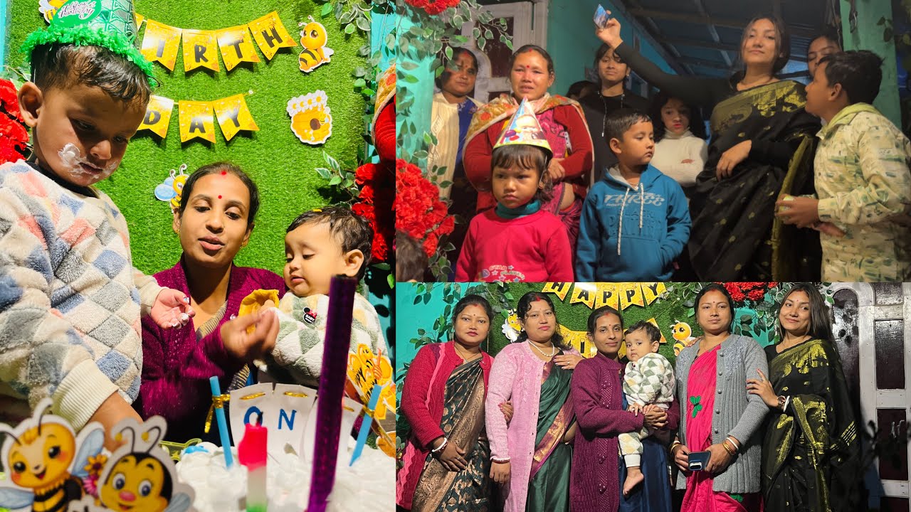 আমার ছোটো ছেলের জন্মদিনে🎂বাবা মা আসবে আশীর্বাদ করতে এটা স্বপ্নের বাইরে।