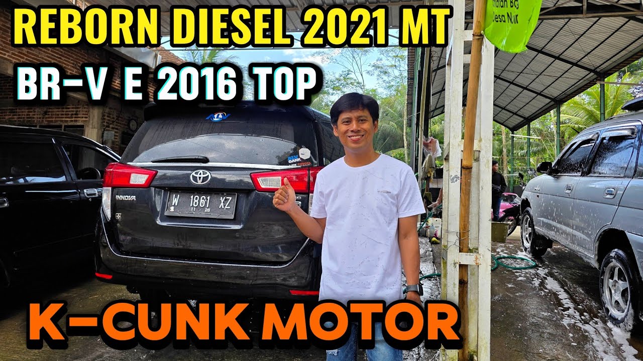 Reborn diesel 20121 MT 320jt-an, BR-V 2016 Top kondisi 