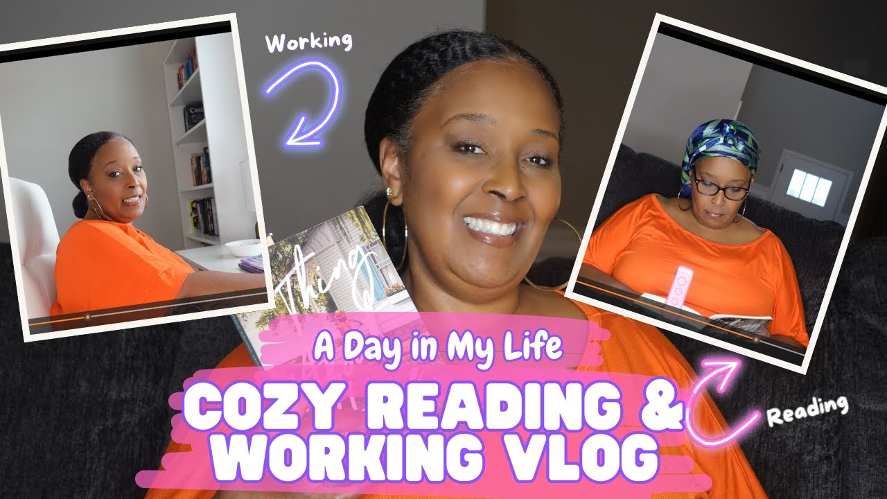 Cozy Reading & Working Vlog | A Day in My Quiet Life