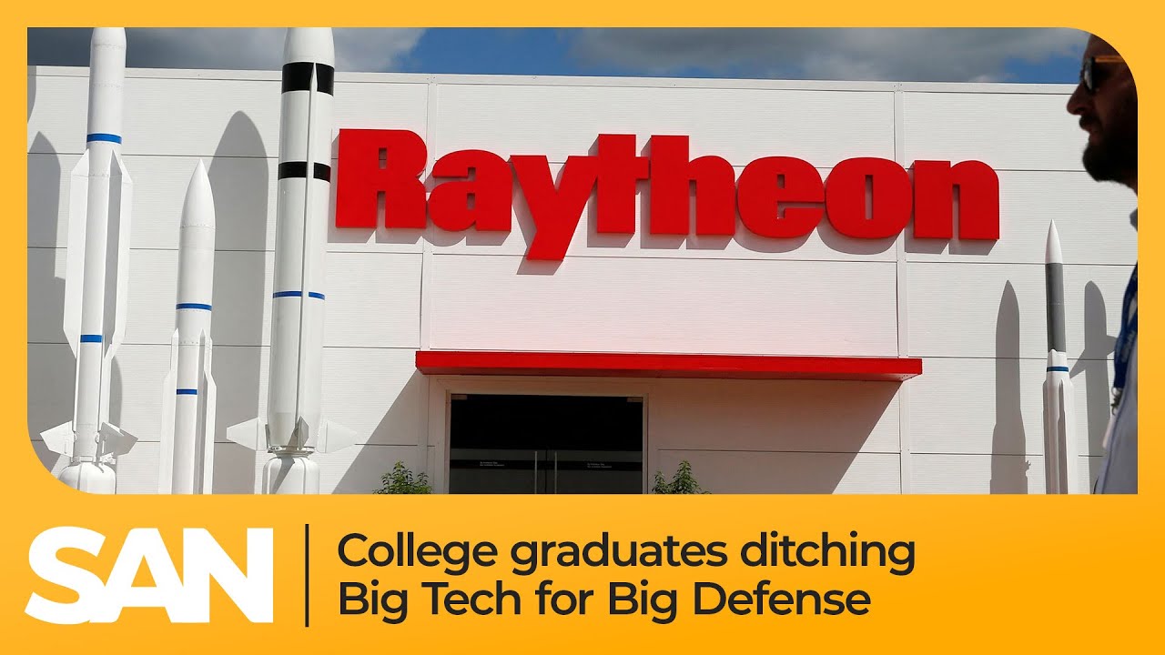 College graduates ditching Big Tech for Big Defense