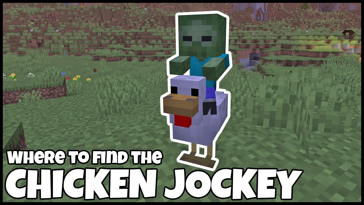 Where To Find The CHICKEN JOCKEY In MINECRAFT