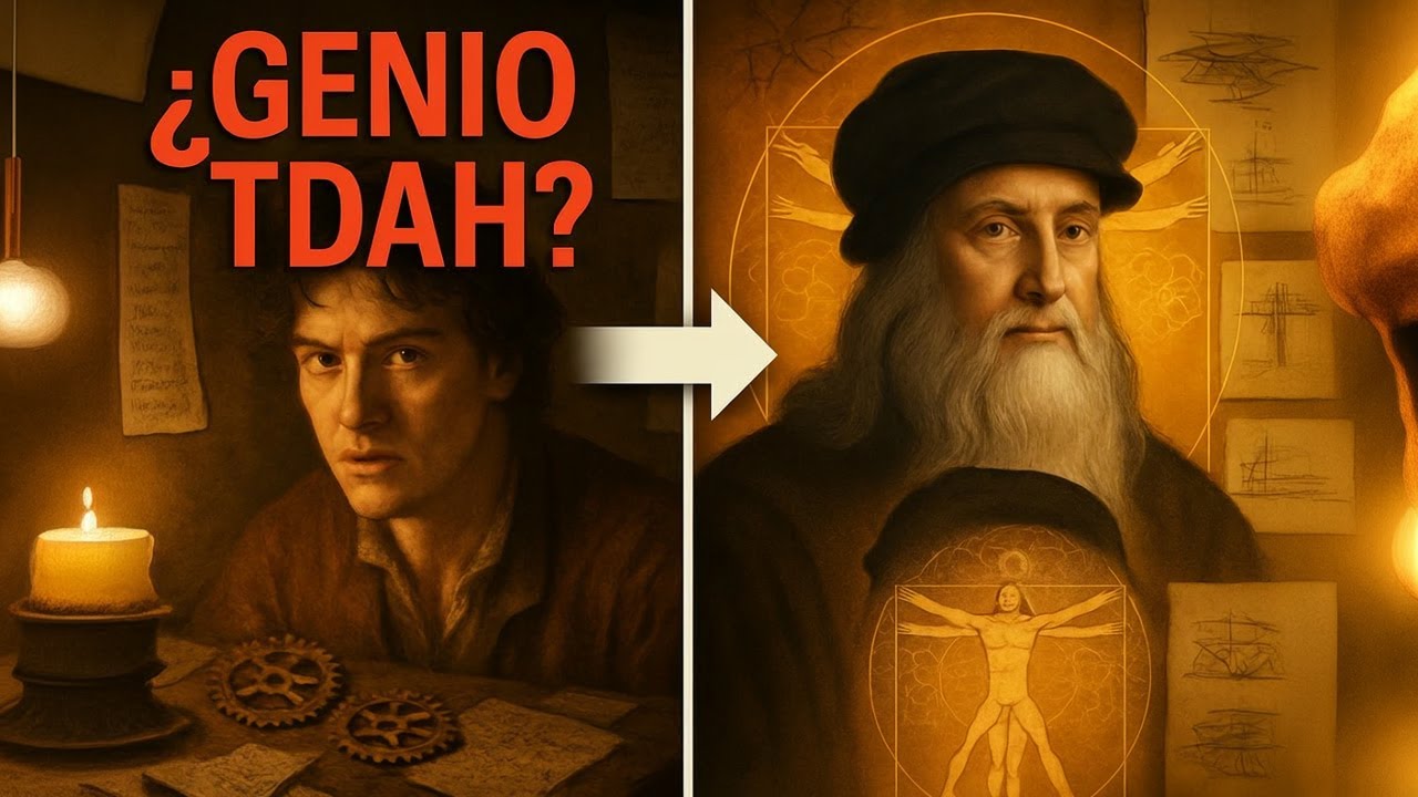 ¿Era Da Vinci disléxico, TDAH y superdotado al mismo tiempo?