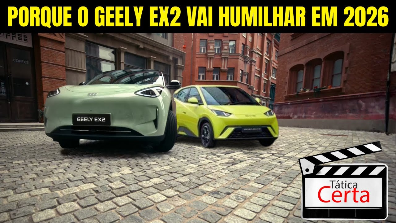 A BYD JÁ ERA? Por que o Geely EX2 vai VENCER o Dolphin Mini no Brasil [Análise 2026]