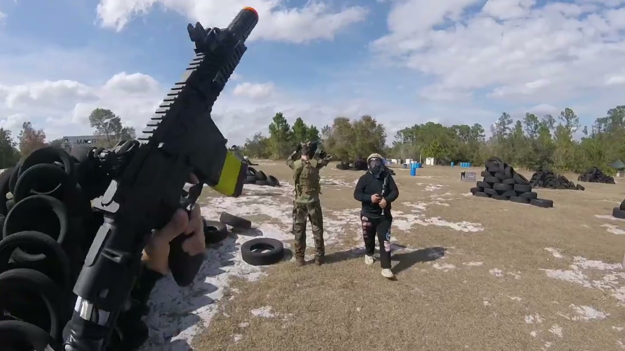just a bunch of idiots airsofting