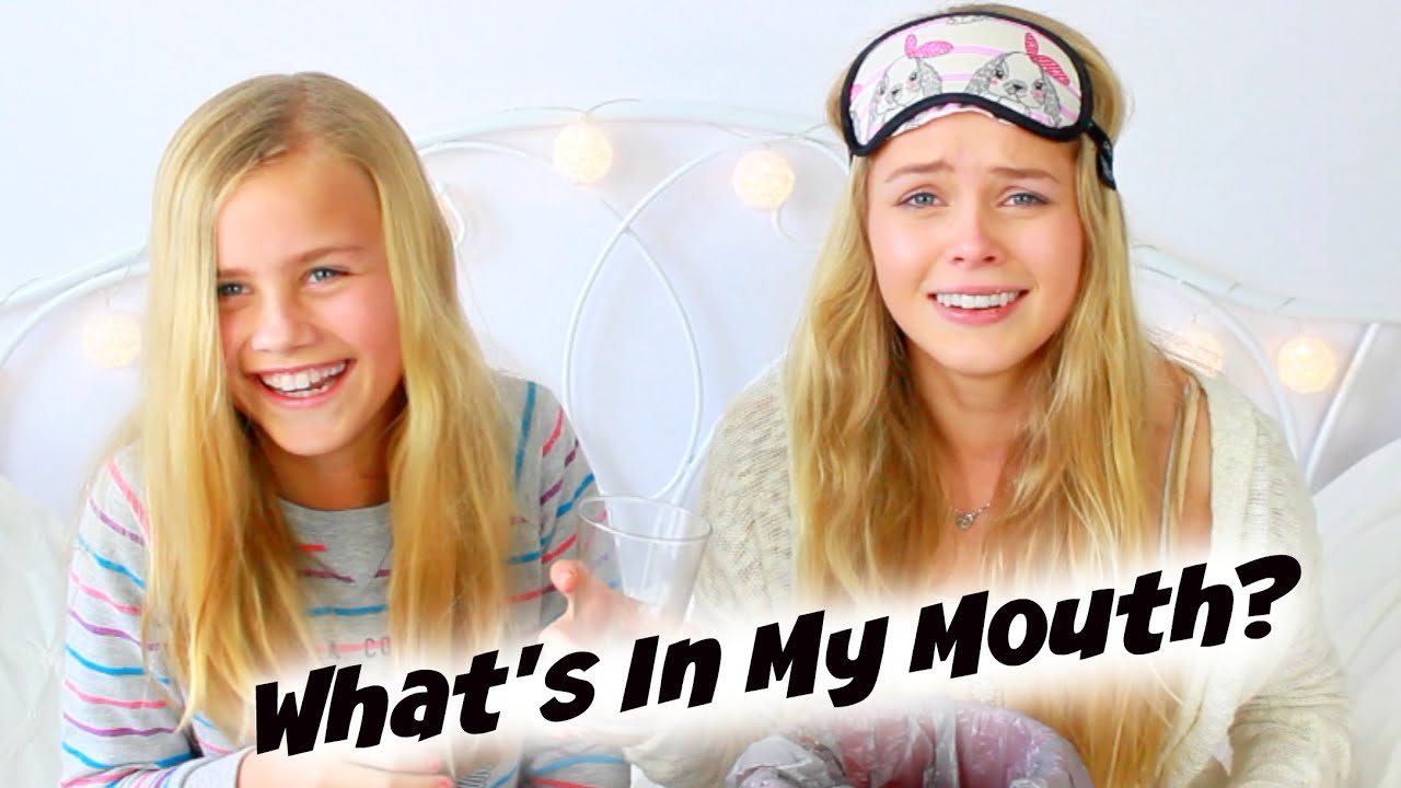 What's In My Mouth Challenge | Ella Victoria