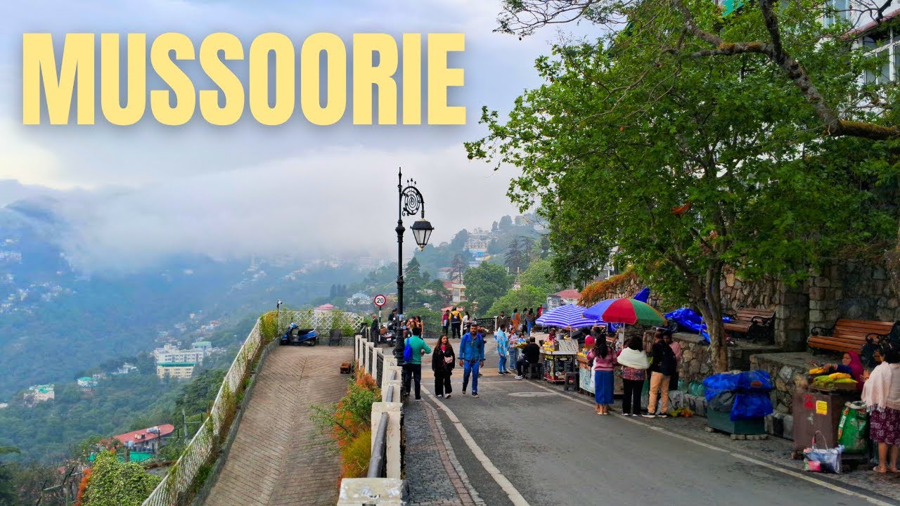 Mussoorie Mall Road at Night | mussoorie mall road | mall road mussoorie