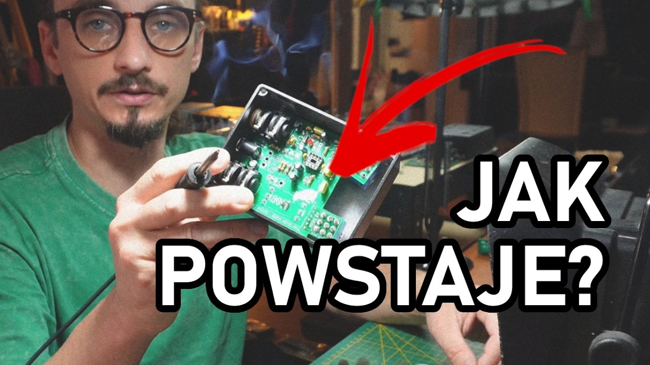 Pokażę Ci jak powstaje efekt gitarowy Szczur distortion!