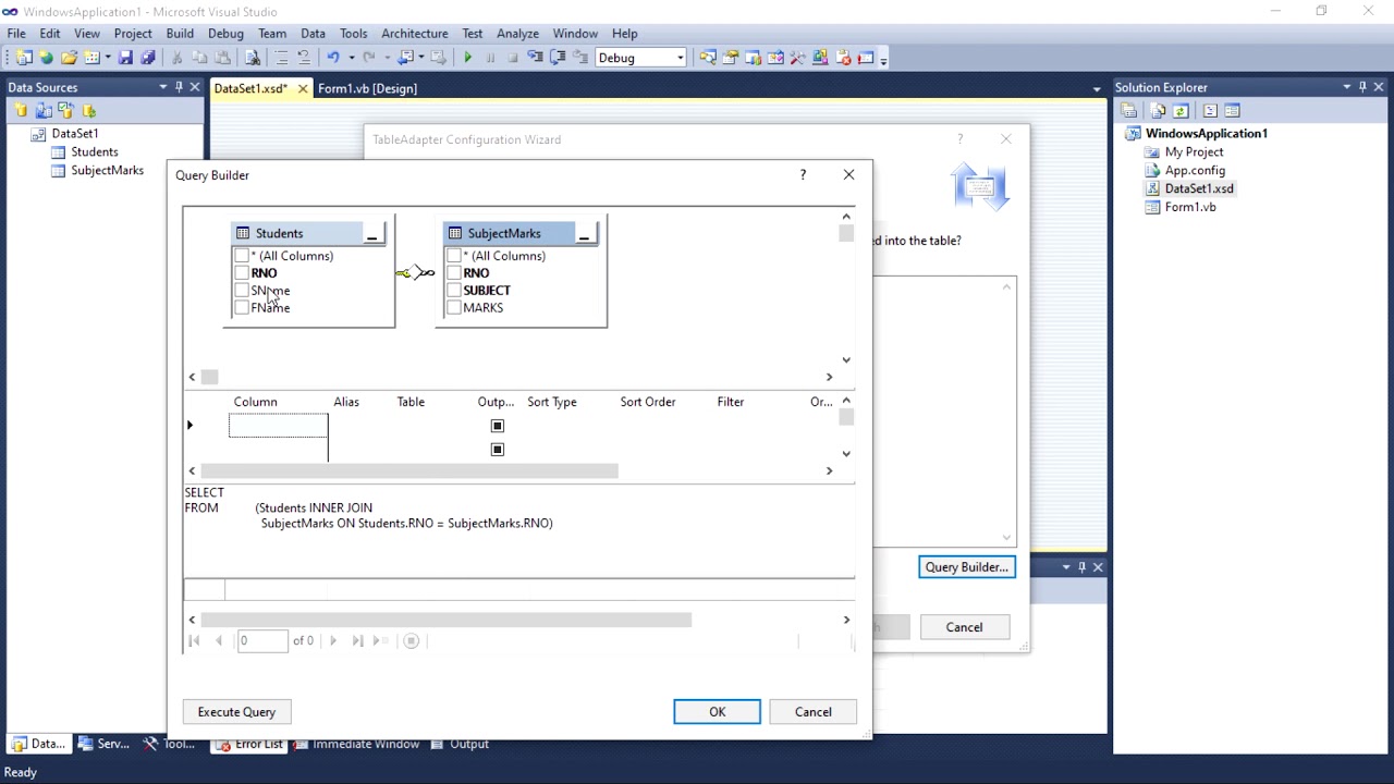 Master Detail Report in VB.Net (Tutorial)
