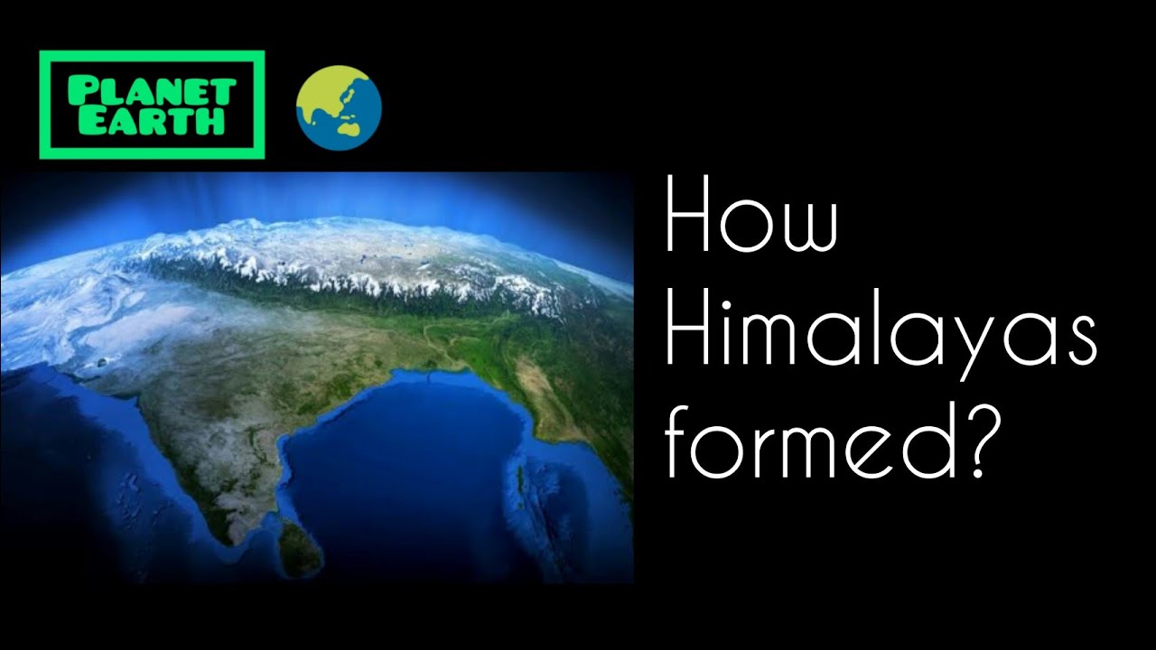 How Himalayas formed.  #planetearth