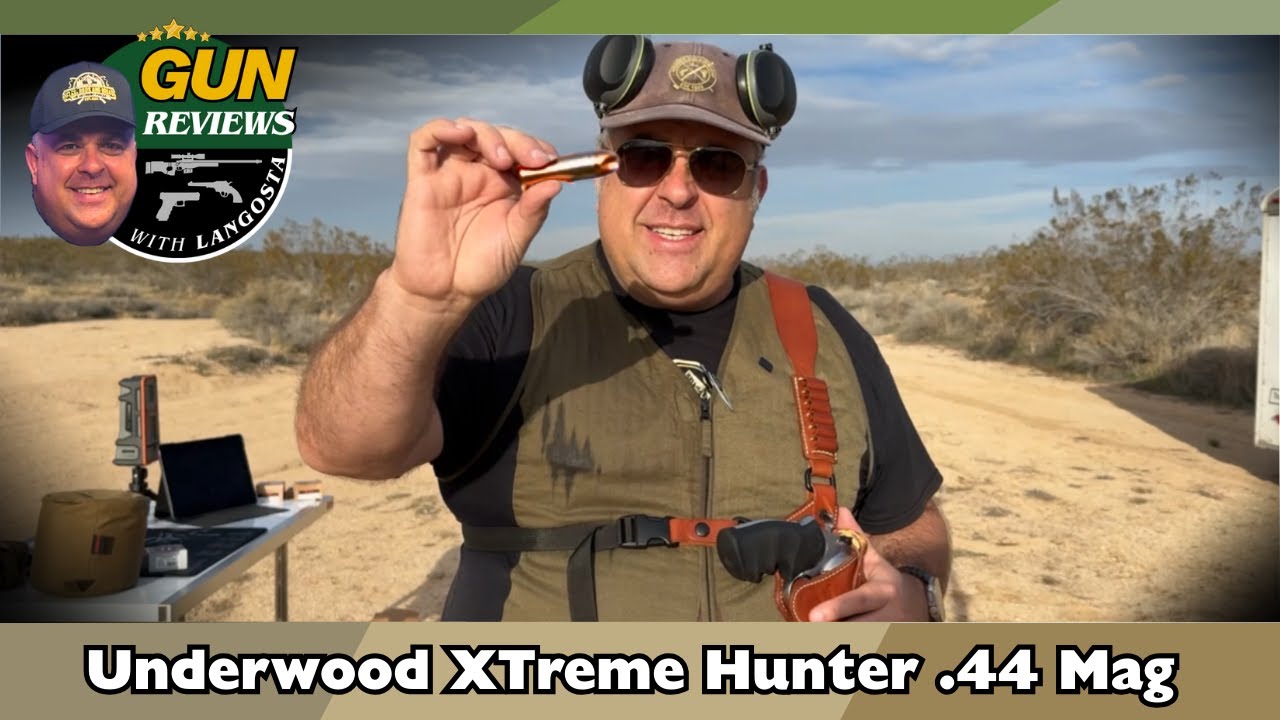 The best .44 Magnum Trail Ammo? Underwood 160gr Ballistics Test