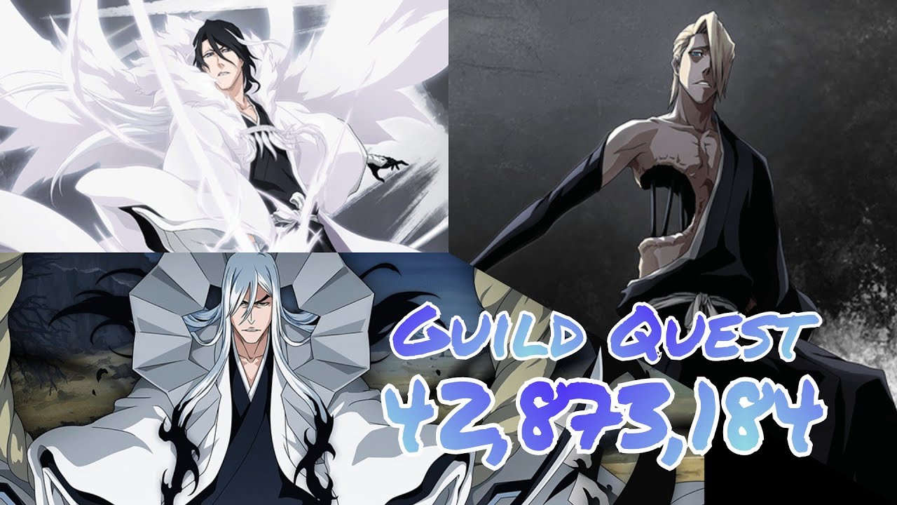 Bleach Brave Souls: Hard Guild Quest Hollow Ranged (Byakuteiken ft. SAFWY Jushiro and TYBW Kira)