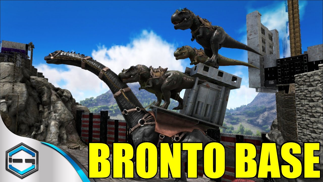 Ark Survival Evolved Ultimate Bronto BASE! Ep. 23