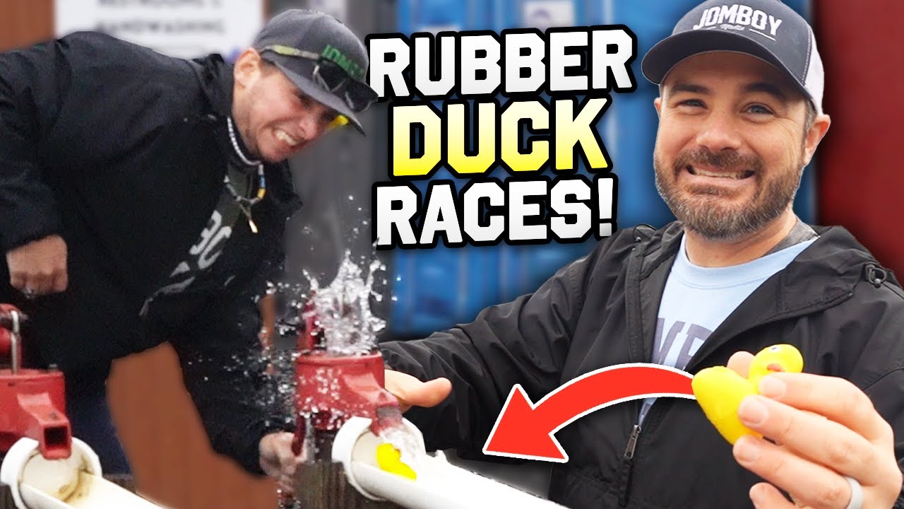 Injuring ourselves in the most INTENSE Rubber Duck Races!